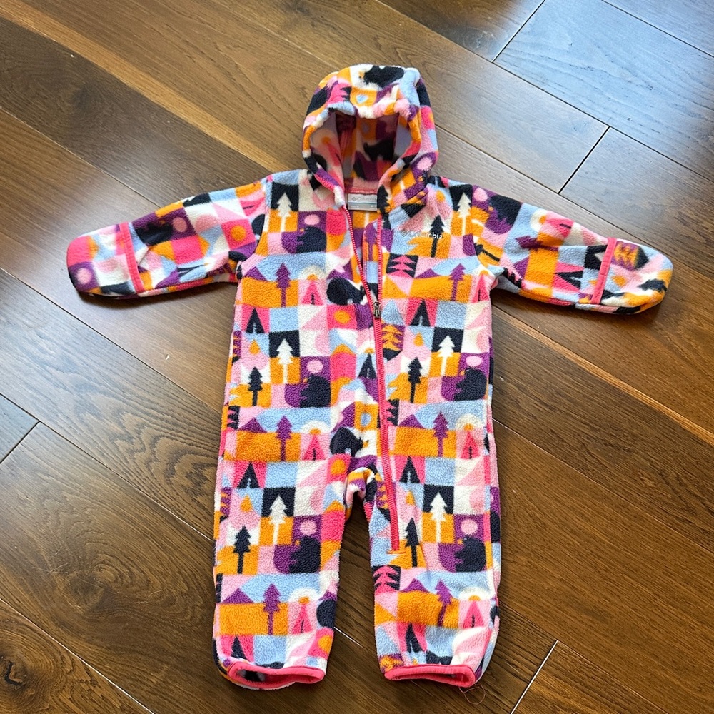 COLUMBIA BABY FLEECE ONESIE